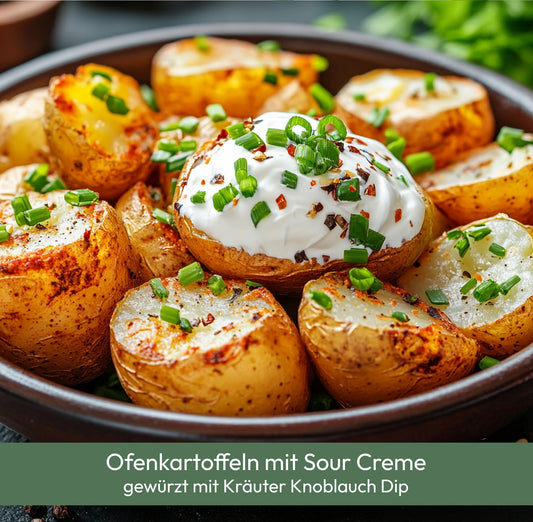 Ofenkartoffeln mit Sour Creme