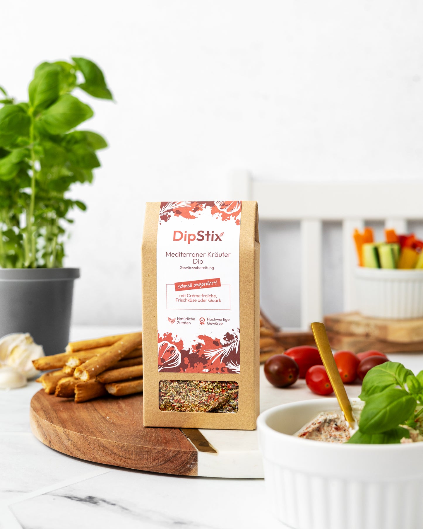 Gewürzmischung mediterran zum Anrühren in Schachtel