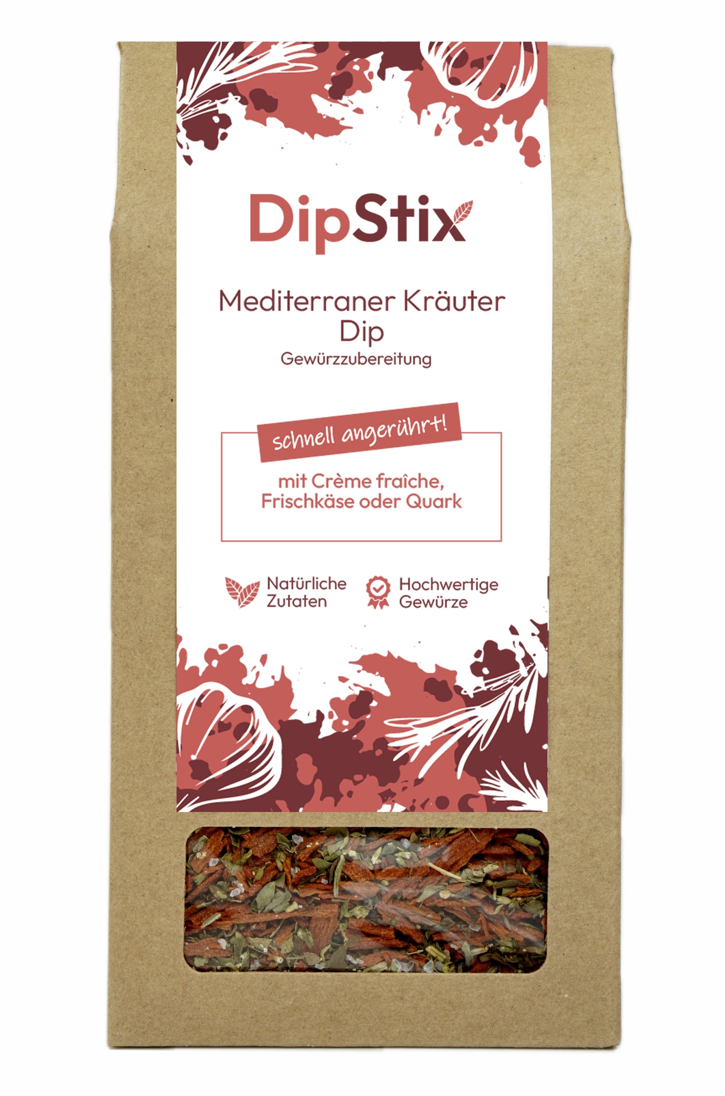 Gewürzmischung für Dip in Schachtel zum Anrühren