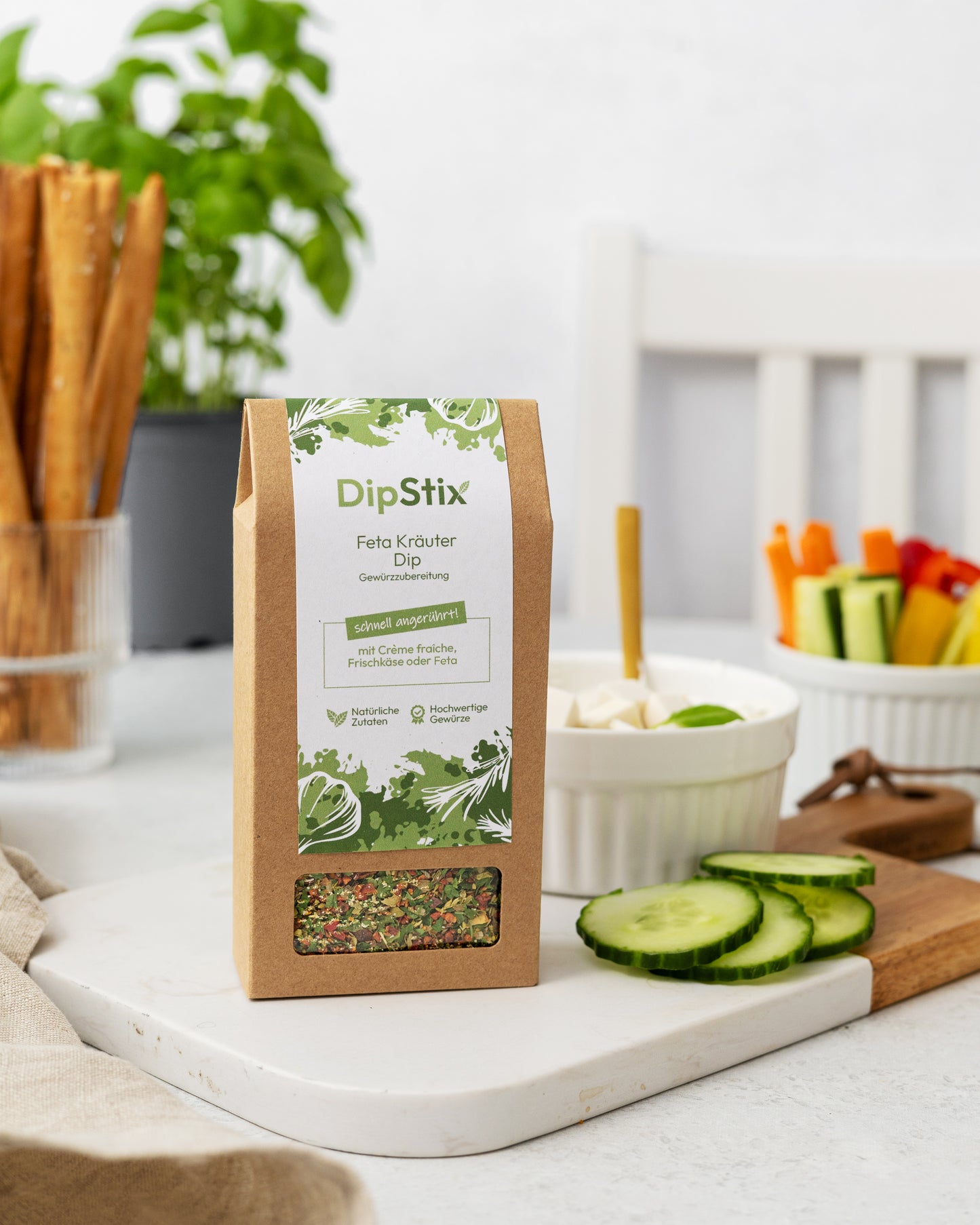 Gewürzmischung für Dip in Schachtel