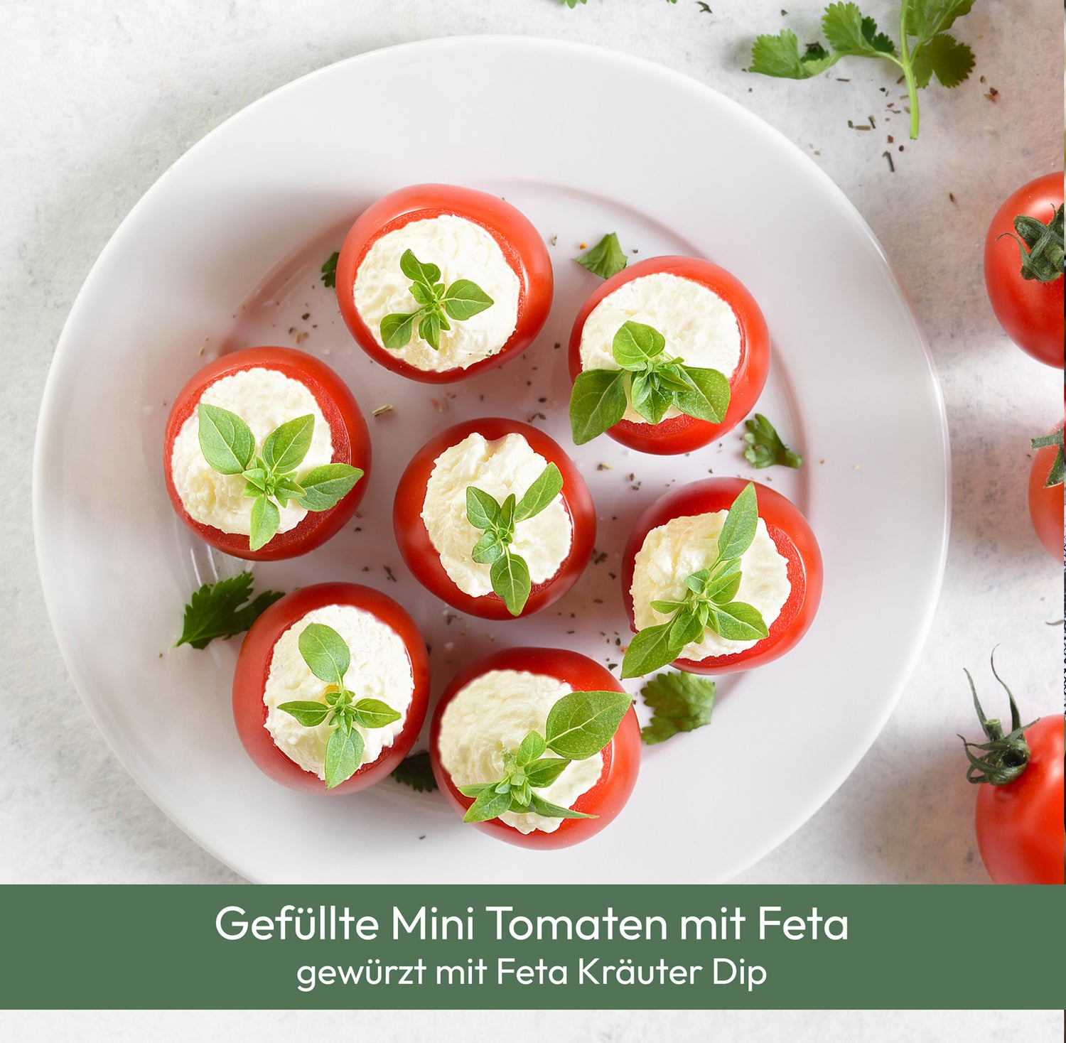 Gefüllte Mini Tomaten