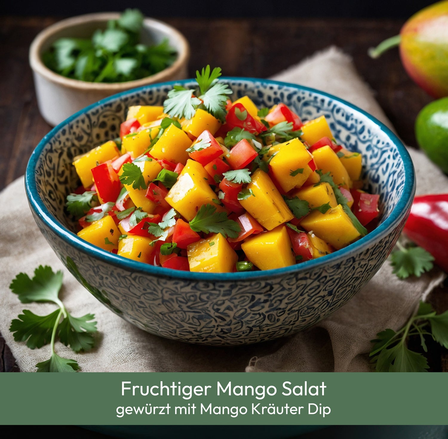 Fruchtiger Mango Salat