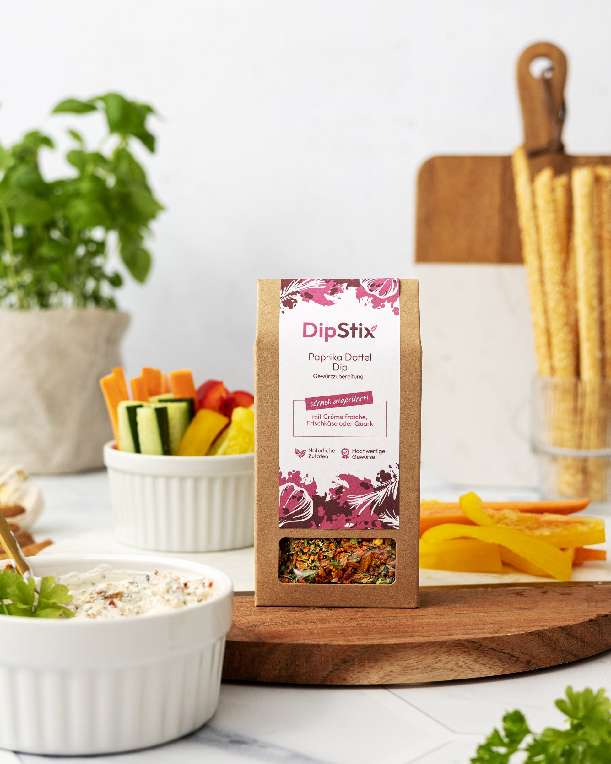 Paprika Dattel Dip Gewürzmischung